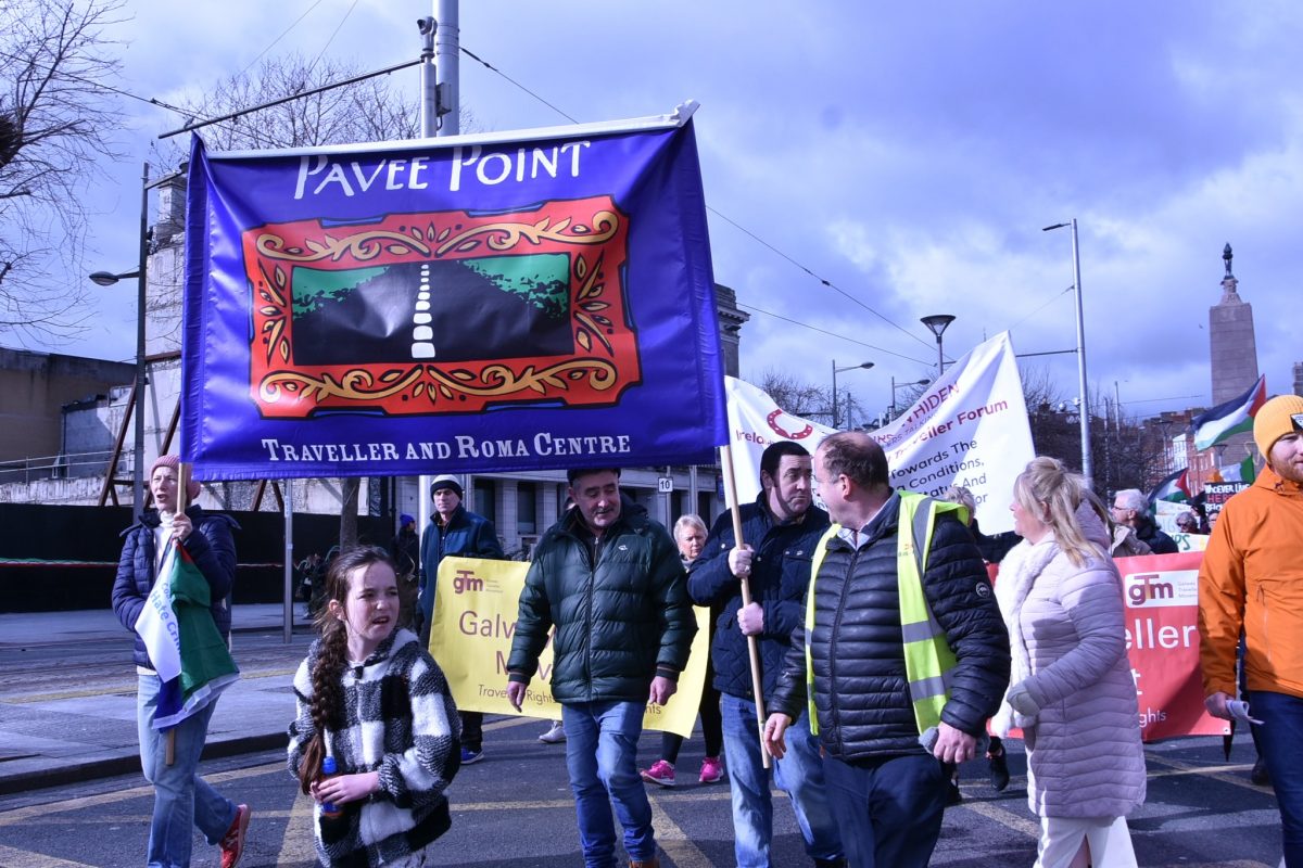 Pavee Point Attends Le Chéile Solidarity March
