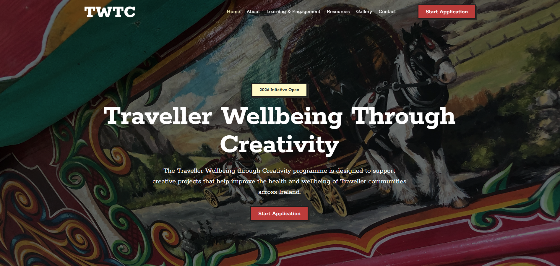 Launch of Traveller Wellbeing Through Creativity Programme