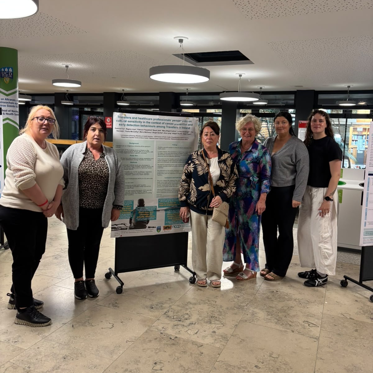Presentation on cancer awareness to researchers & faculty at UCD
