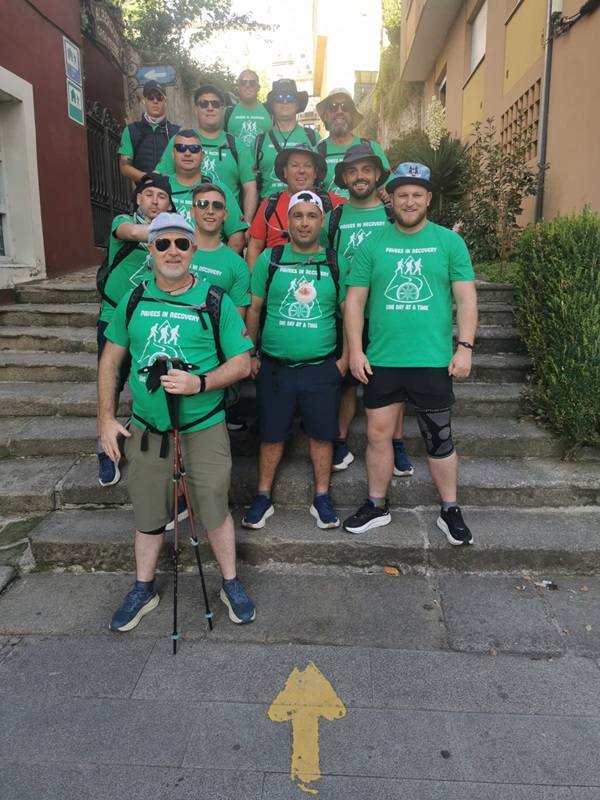 Marking World Suicide Prevention Day on the Camino de Santiago